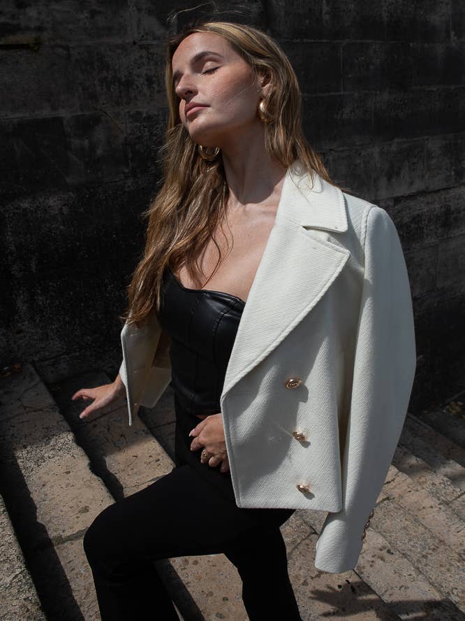 GIACCA CORTA DOPPIOPETTO per la vendita all'ingrosso da parte di KZELL PARIS