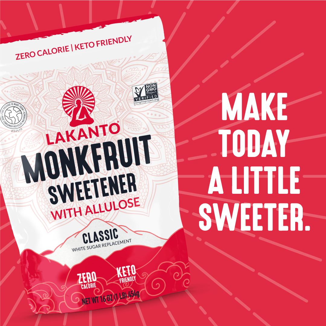 Lakanto - Wholesale Sugar/Sweetener - Lakanto Classic Monkfruit Sweetener with Allulose - 1 lb5