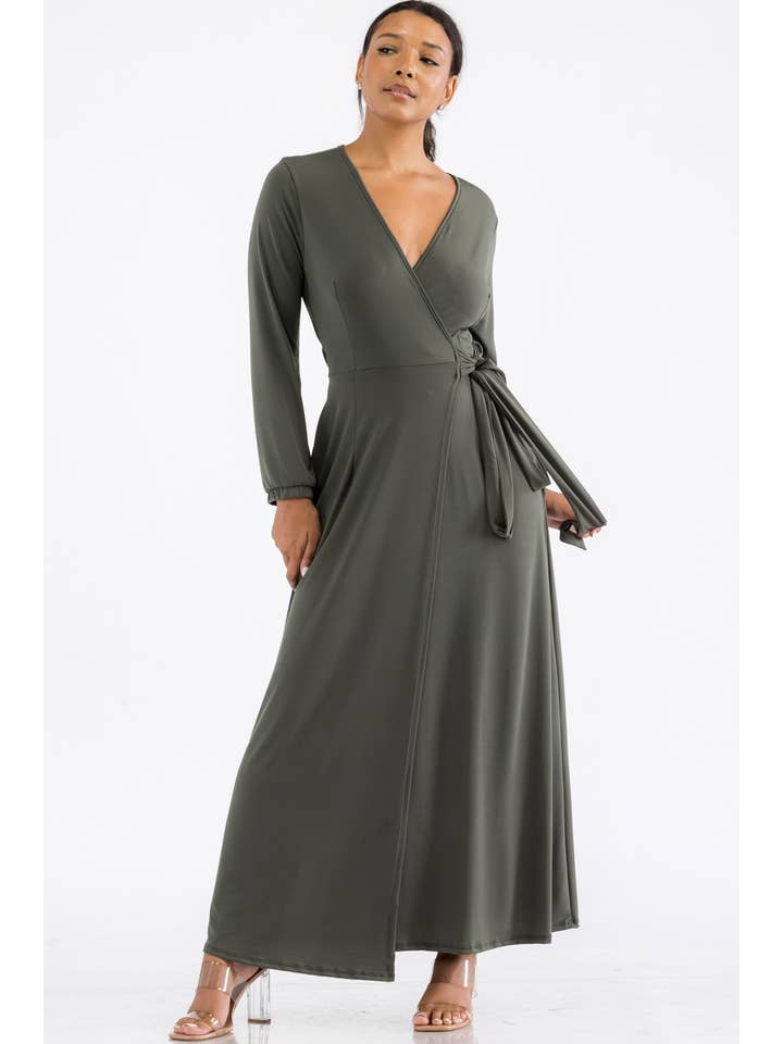 H&H Fashion Inc. - Wholesale Dress - Women's - HH548X1-LS PLUS SIZE LONG SLEEVE MAXI DRESS11