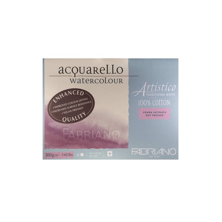 Chartpak, Inc. - Wholesale Sketchbook/Sketchpad - Fabriano Artistico Traditional White Watercolor Block24