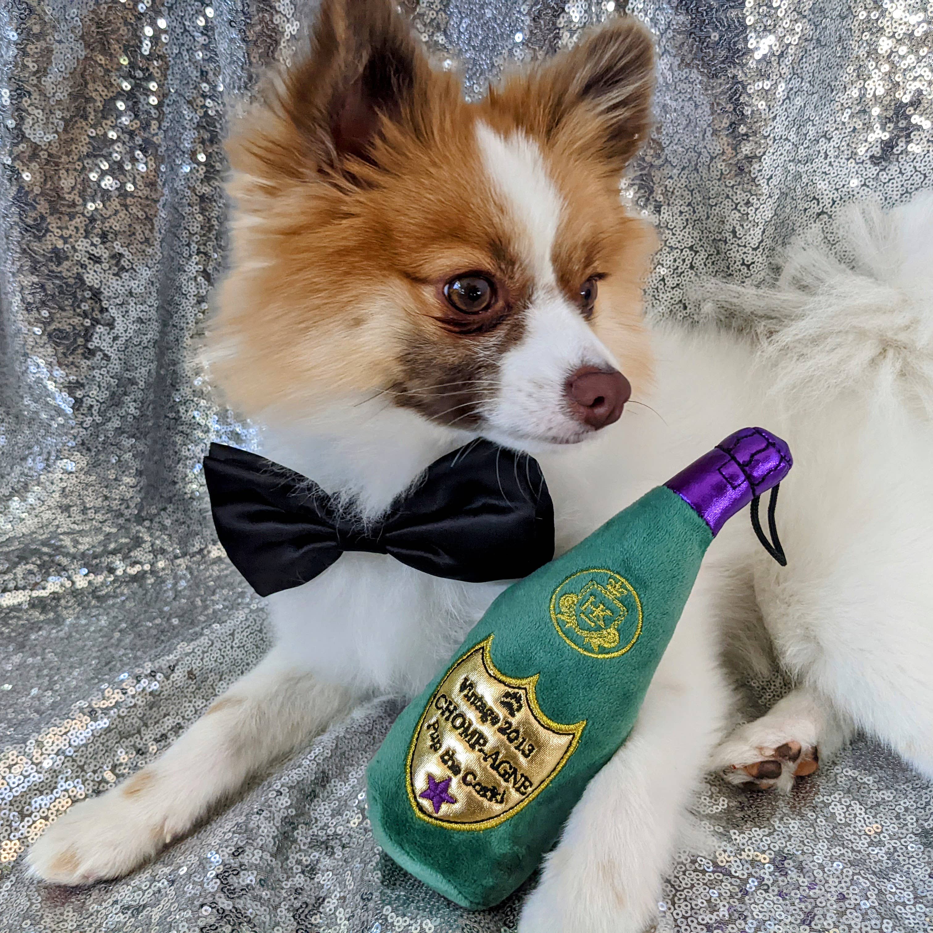 Huxley & Kent - Wholesale Pet Bow Tie - Cat/Dog - Black Satin Bow Tie3