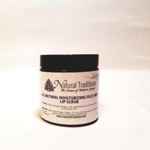 Natural Face and Lip Scrub for wholesale by Natural Traditions