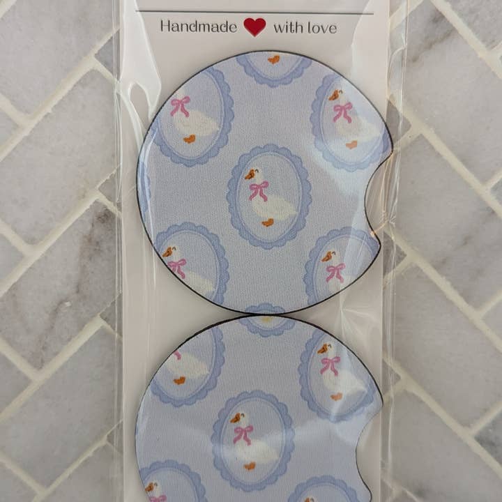 Sweet Bean Candle Collective - Wholesale Car Coaster - Women's - Silly Goose Car Coasters