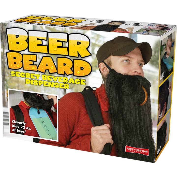 Prank-O - Venta al por mayor Regalo de broma/detalle - Caja de regalo Prank Beer Beard