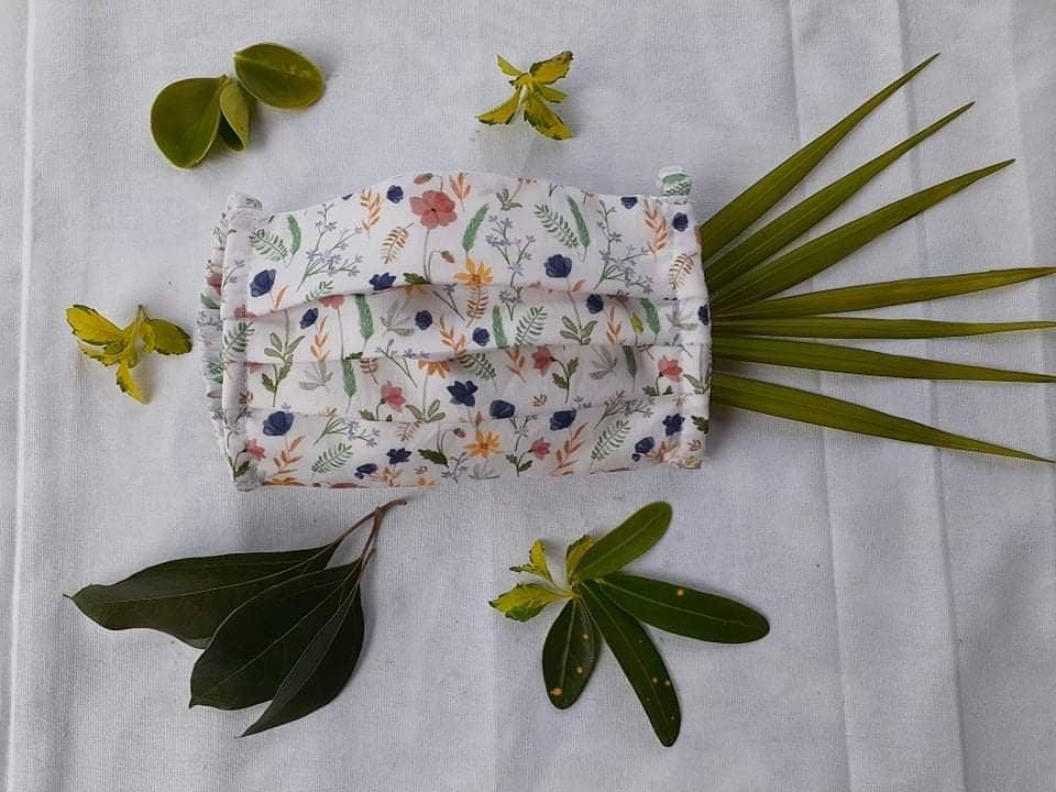 Kidiwi handmade - Venta al por mayor Mascarilla facial protectora - Mascarilla de tela lavable 100% algodón orgánico - 7€/unidad o 20€/lote de 30