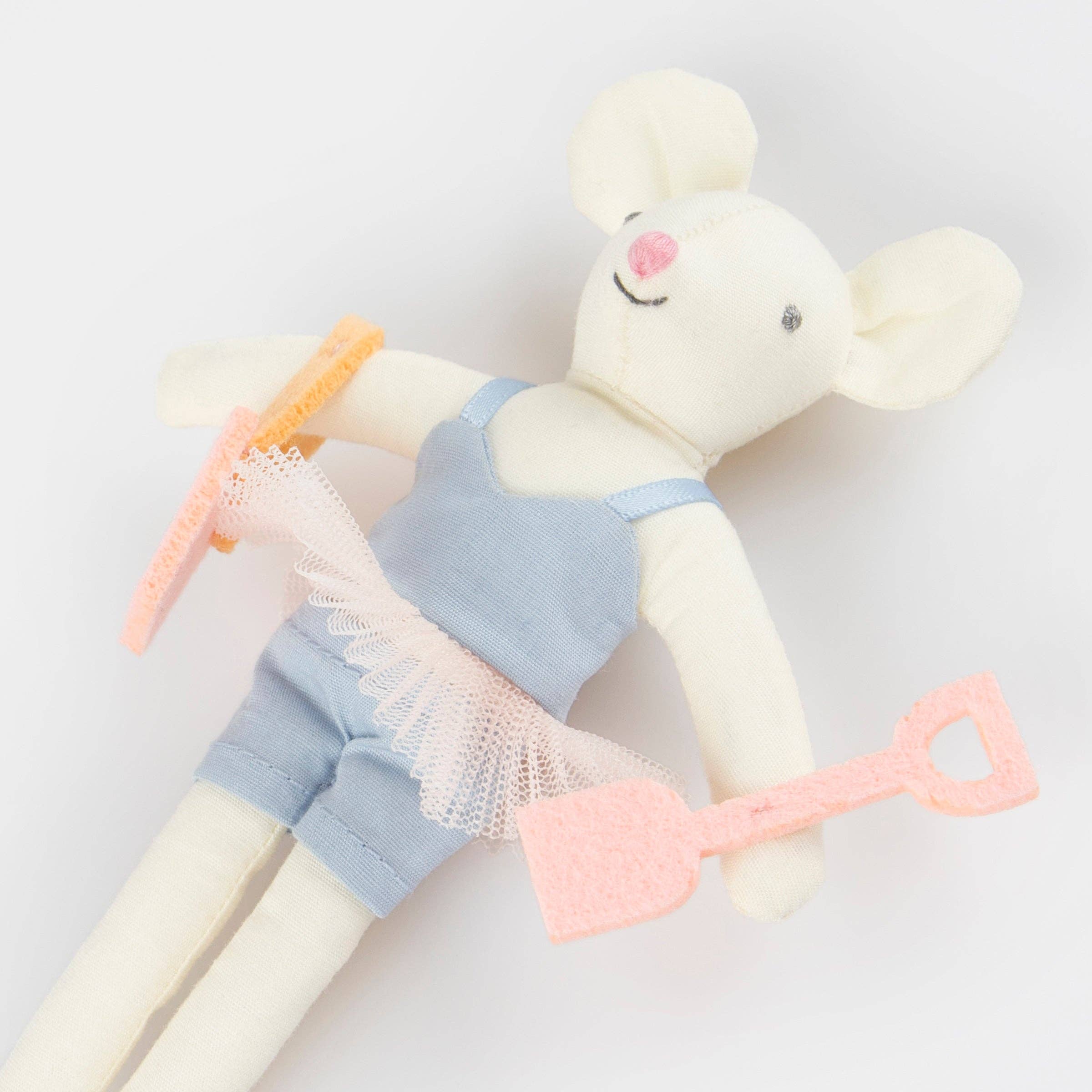 Meri Meri - Wholesale Doll - Kids - Ice Cream Mouse Mini Doll2
