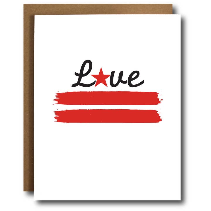 The Card Bureau - Wholesale Love Card - Love DC Card