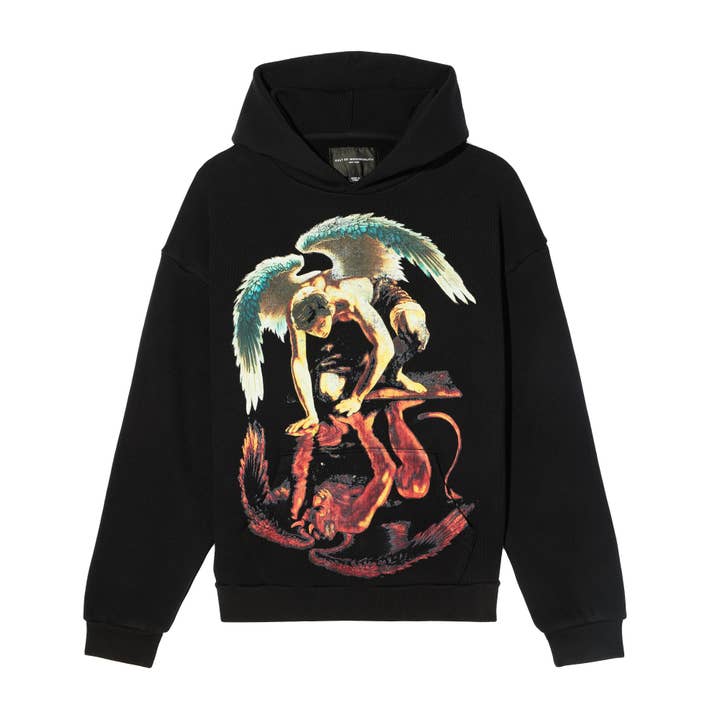 Sudadera con capucha de novedad "Repent" en negro de Cult para venta al por mayor de Cult of Individuality