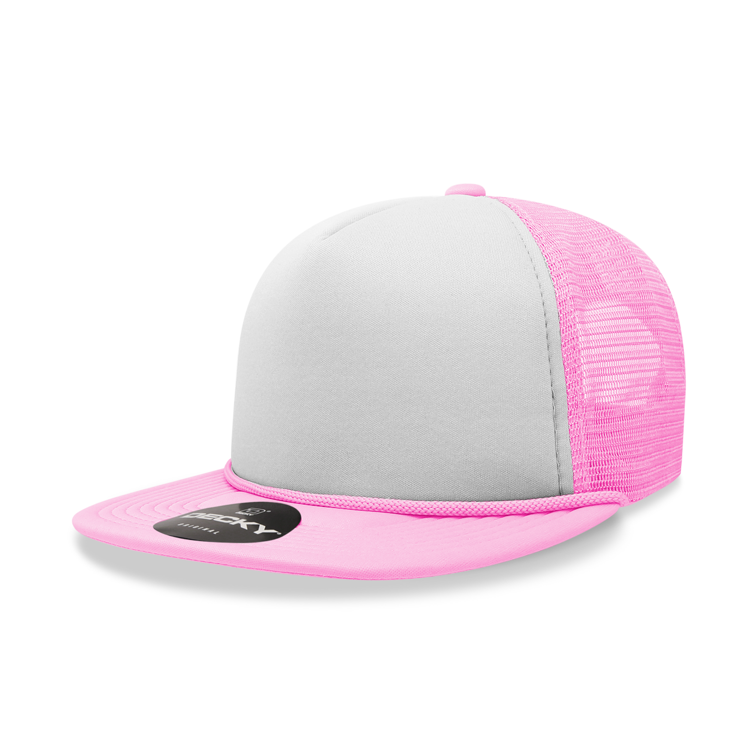 The Park Wholesale - Wholesale Trucker Hat - Unisex - Decky 6026 - Classic 5 Panel Foam Trucker Cap, Flat Bill Hat21