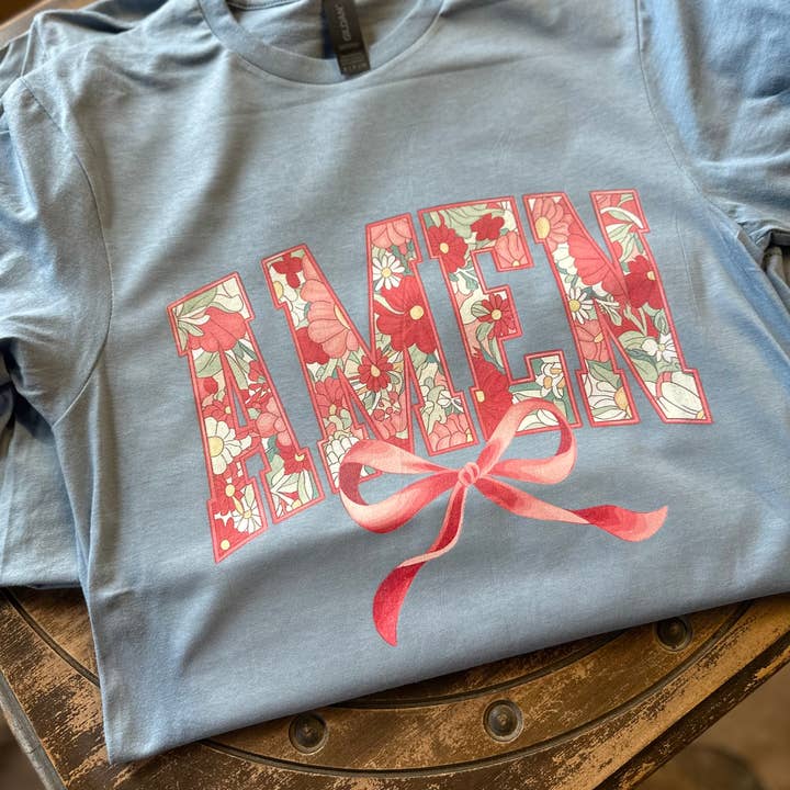 Amen T-shirt for engroshandel hos The Blake and Gray Company