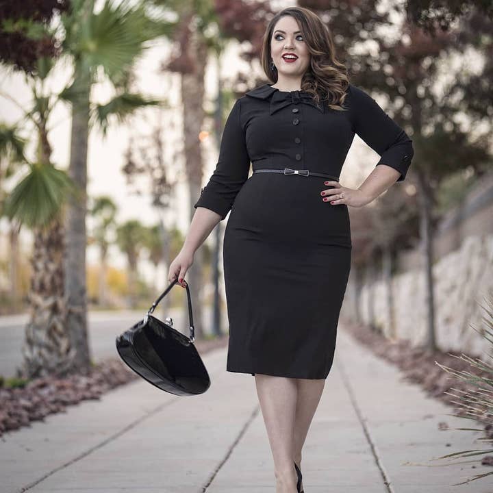 Tatyana Clothing - Wholesale Belt - Women's - Adjustable Length Retro-Inspired Metal Bow Belt5