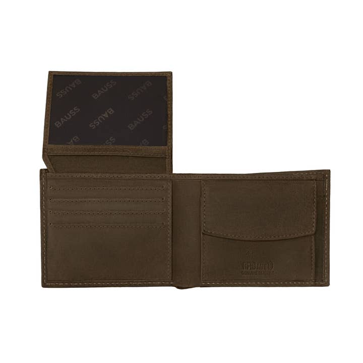 Lupel & Rubre - Wholesale Wallet - Men's - Leather and Aluminum Wallet Anti-RFID2
