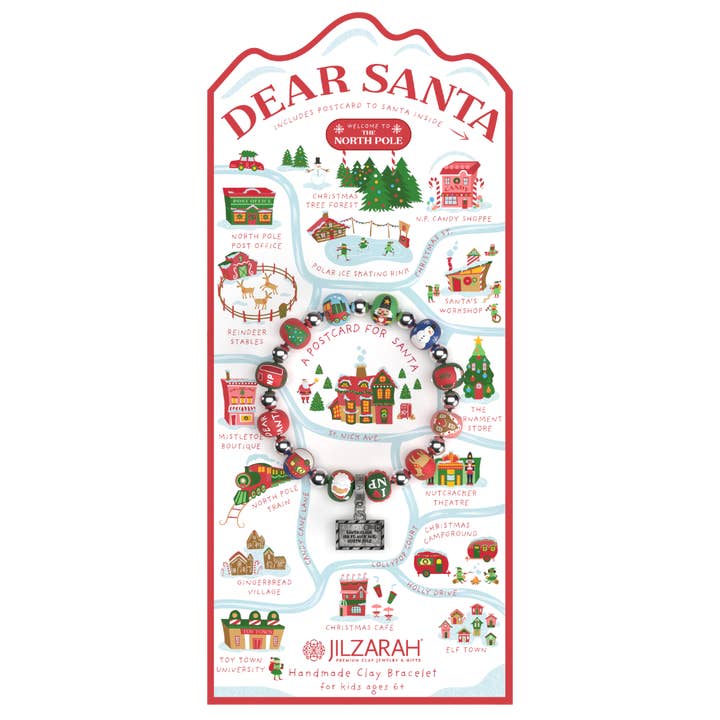 JILZARAH – Großhandel Perlenarmband – Kinder – Lieber Weihnachtsmann Kinderarmband4