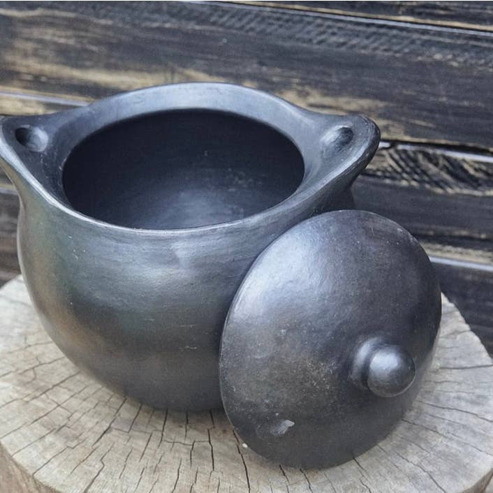 Authentic Origin Colombia - Wholesale Cooking pot - La Chamba Clay Pot for Cooking with Lid Casserole 4 Lt 3