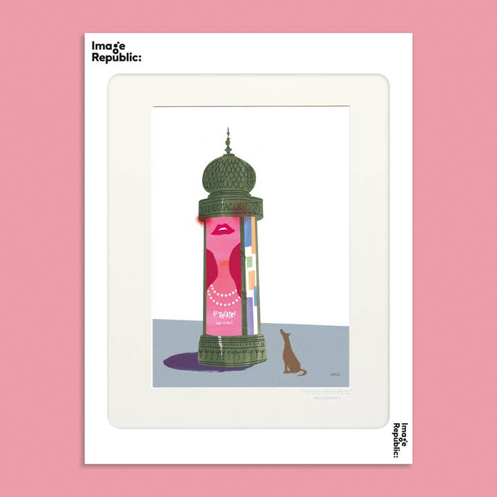 30 x 40 cm WLPP PARISER KIOSK für den Großhandel von Image Republic