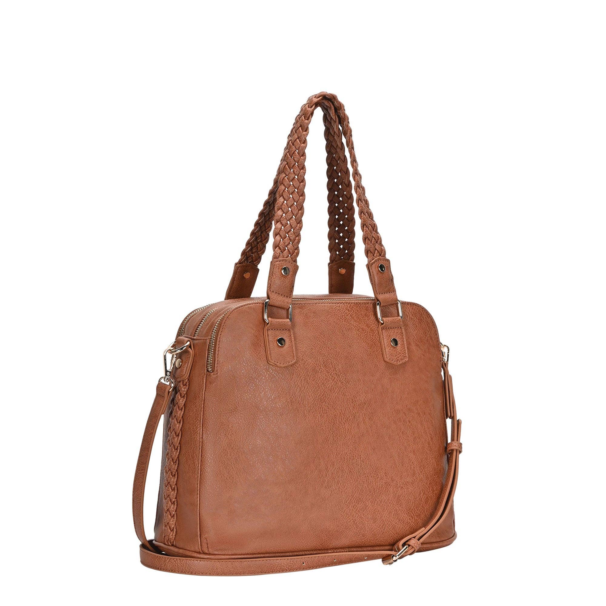 MMS Brands - Wholesale Satchel - Women's - Roxanne Triple Compartment Satchel13