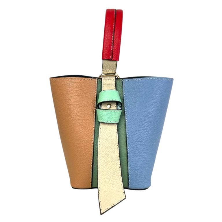 Chenson & Gorett - Wholesale Top Handle Bag - Women's - Multicolor and Exclusive Leather Bag with Women's Inner Bag18