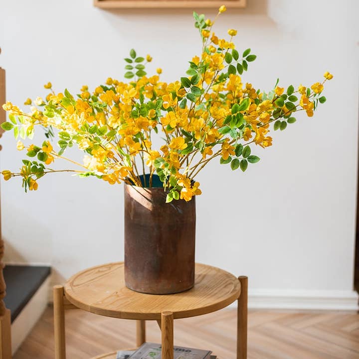 Rustic Reach - Wholesale Vase - Rust Style Art Glass Vase10