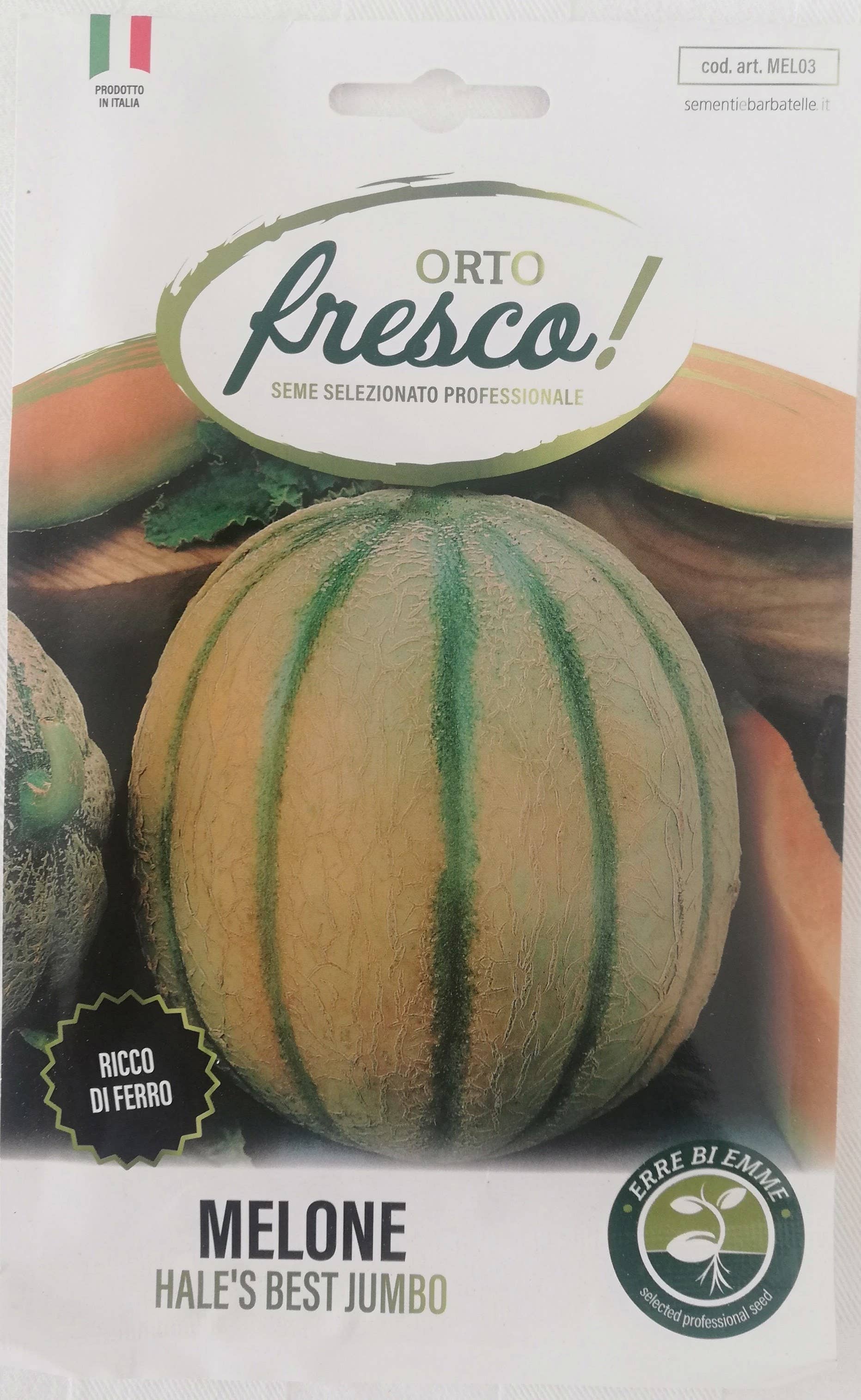 Sementi & Barbatelle - Vendita all'ingrosso Snack alla frutta - Melone Hale's Best Jumbo0