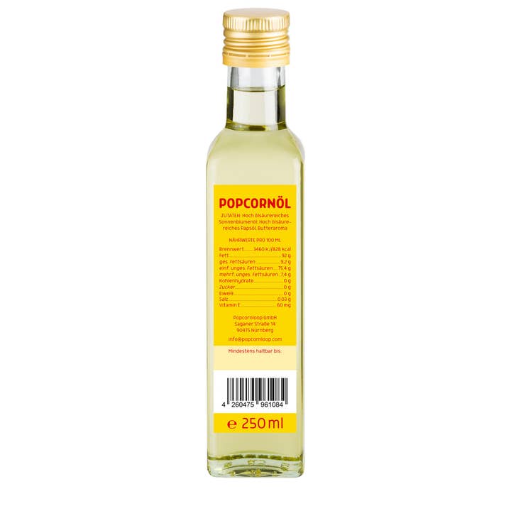 Popcornloop – wholesale Matolja – 2-pack popcornolja 250 ml