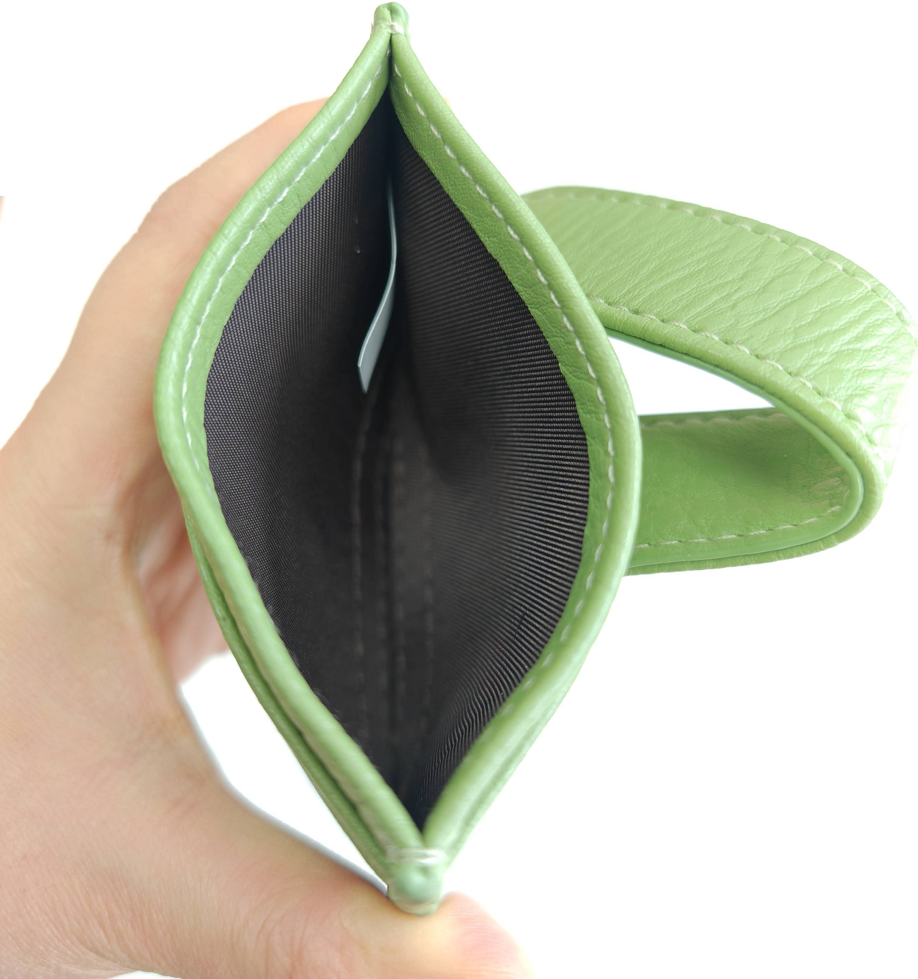 Superbia - Wholesale Card Holder - Women's - Handmade Woven Premium Quality Pu Flat Card Holder Note -a6011