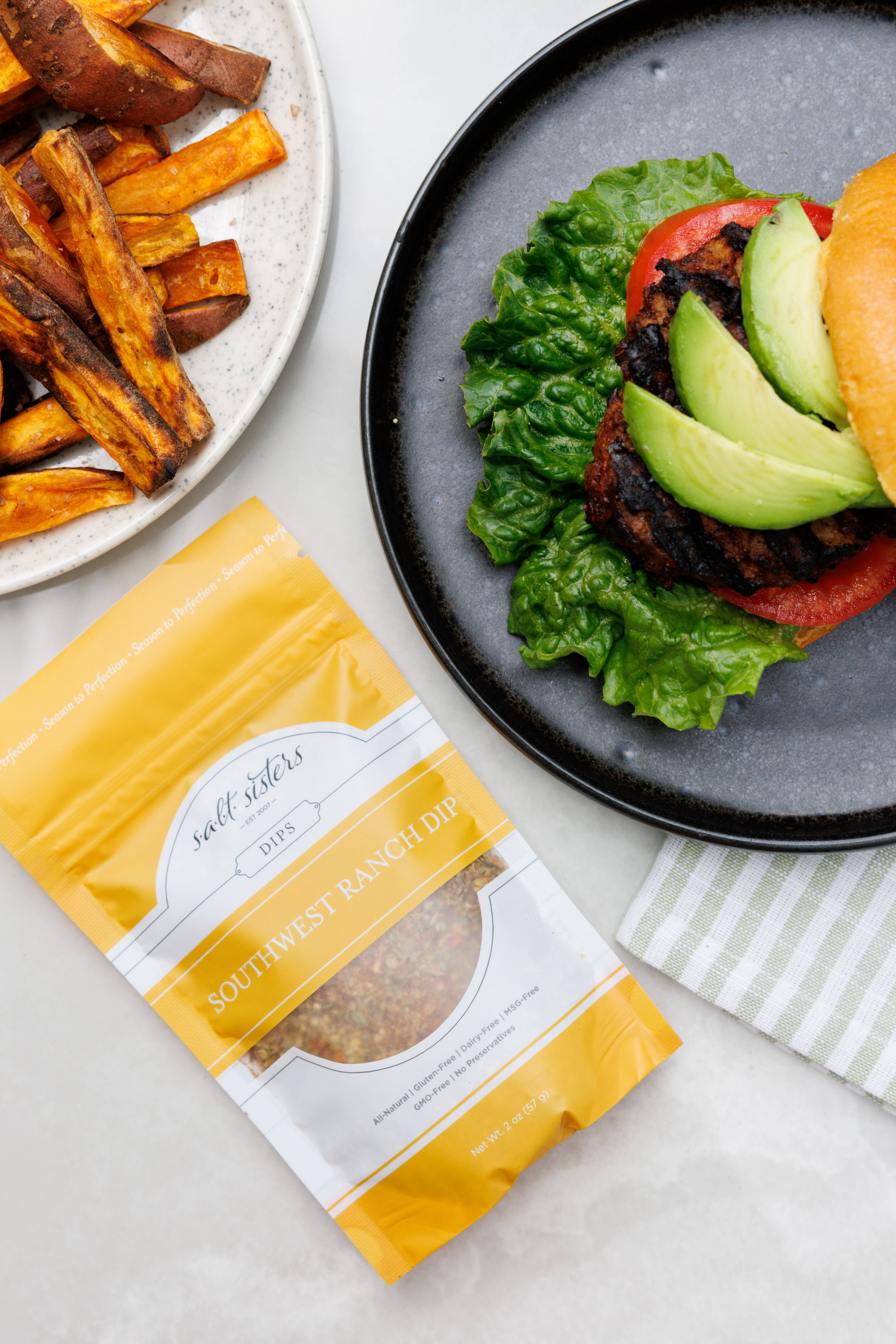 Salt Sisters - Wholesale Dip - Dip Seasoning Mix - Southwest Ranch - Packaged Weights3