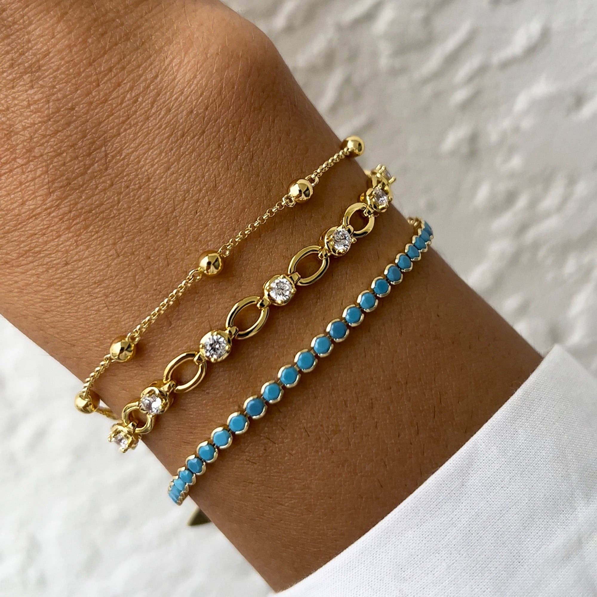 Sami Jewels – Engroshandel Tennisarmbånd – Lilly Tennis armbånd3