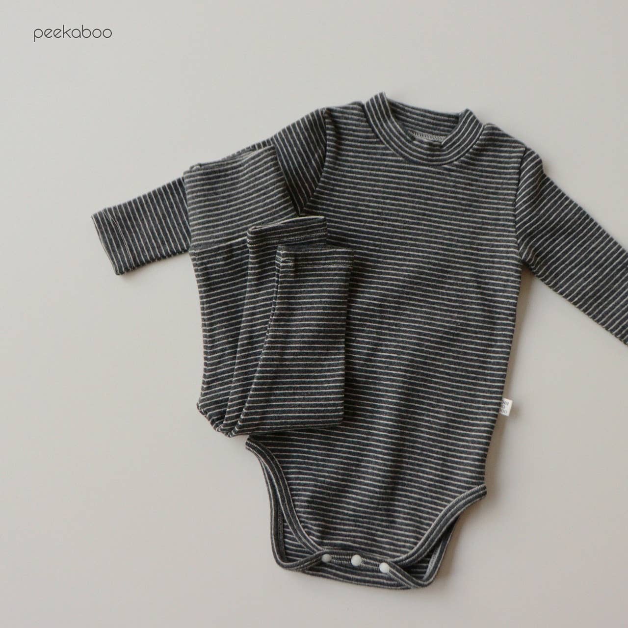 peekaboo - Wholesale Bodysuit (Non-Footed) - Baby - Winter Cozy baby Long-sleeve bodysuit, 100% Organic Cotton4