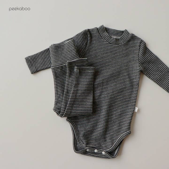 peekaboo - Wholesale Bodysuit (Non-Footed) - Baby - Winter Cozy baby Long-sleeve bodysuit, 100% Organic Cotton4