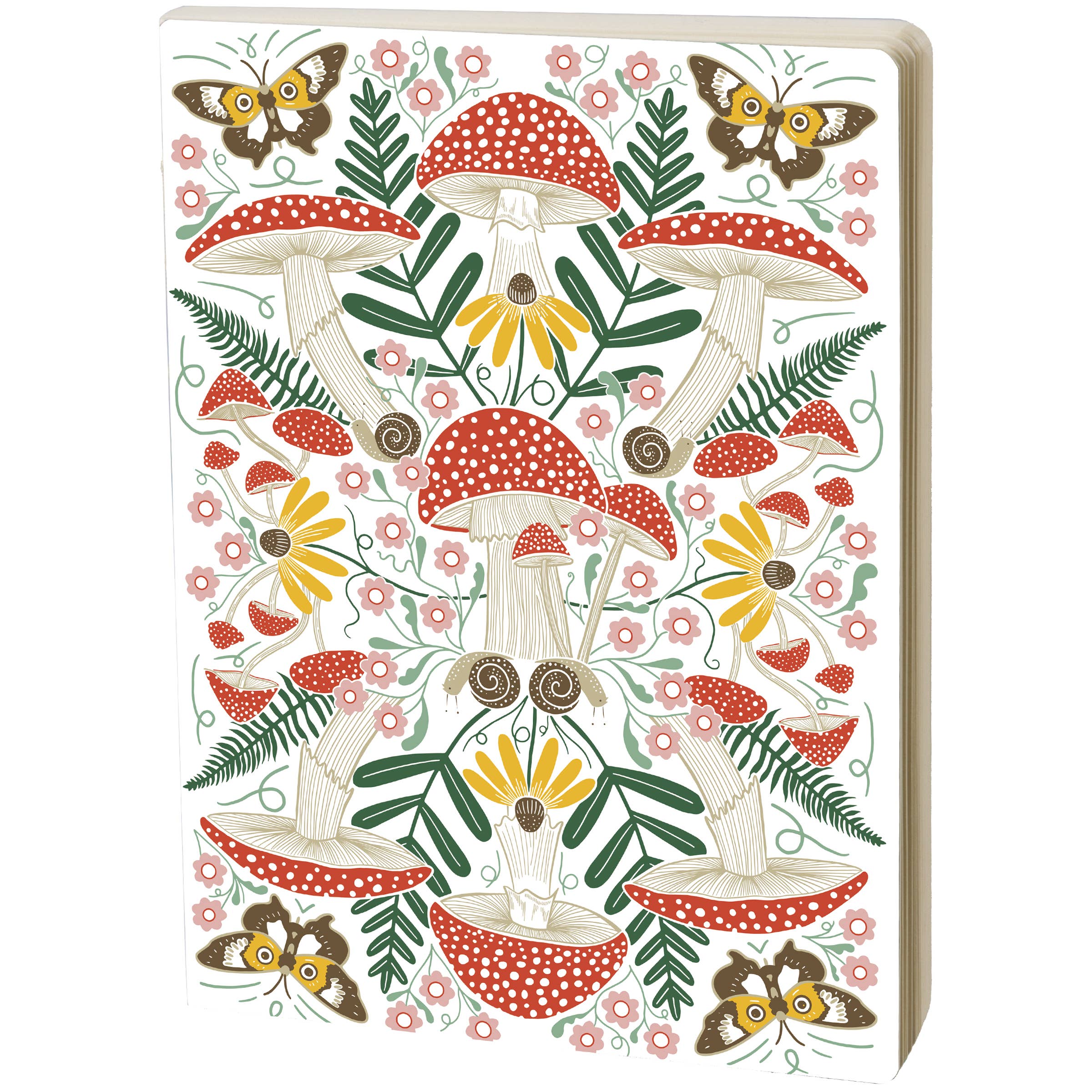 Primitives by Kathy - Wholesale Stationery/Notecard Set - Mushroom Art Journal2