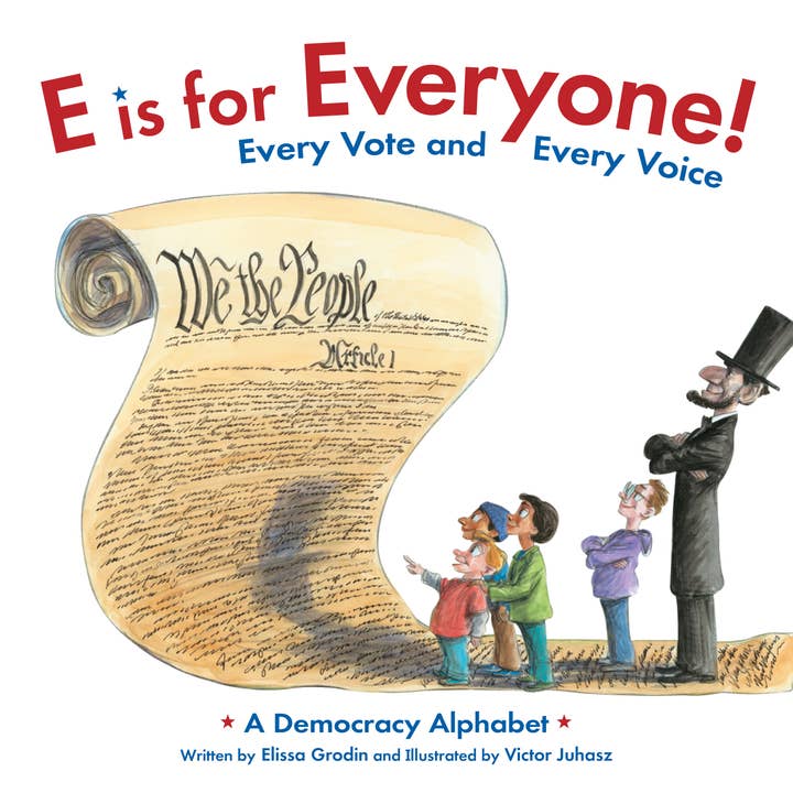 E is for Everyone! Every Vote and Every Voice Picture Book for wholesale by Sleeping Bear Press