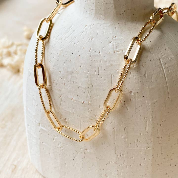 Agaveh girl - Wholesale Link & Chain Necklace - The Rae Necklace2