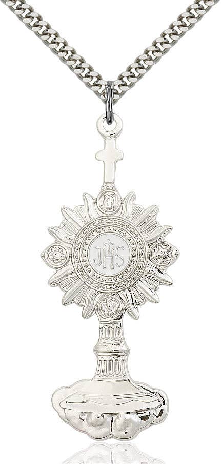 NYMAN JEWELERS - Wholesale Pendant/Charm Necklace - Sterling Silver Monstrance Pendant0