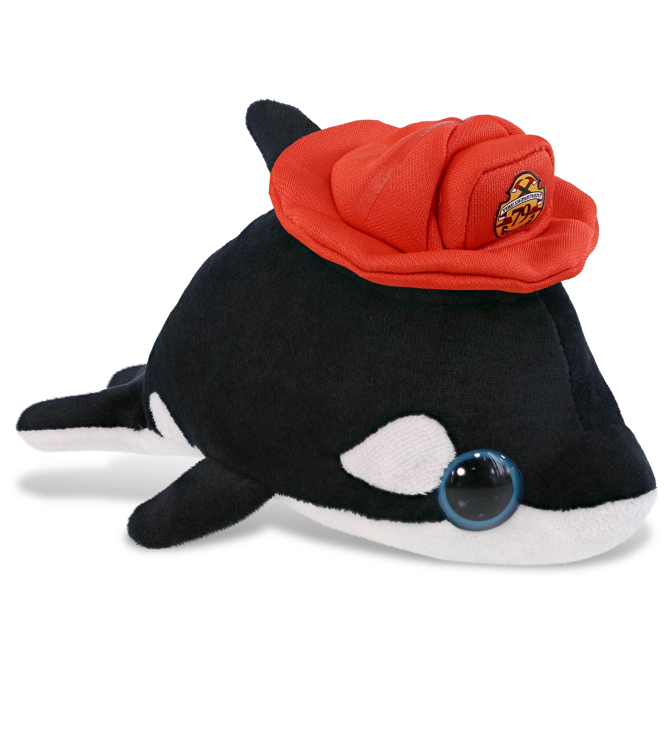 Cota Global – wholesale Stuffed/plush toy – Kids & baby – Plush Fireman - Big Eye 6" Plush - Killer Whale0