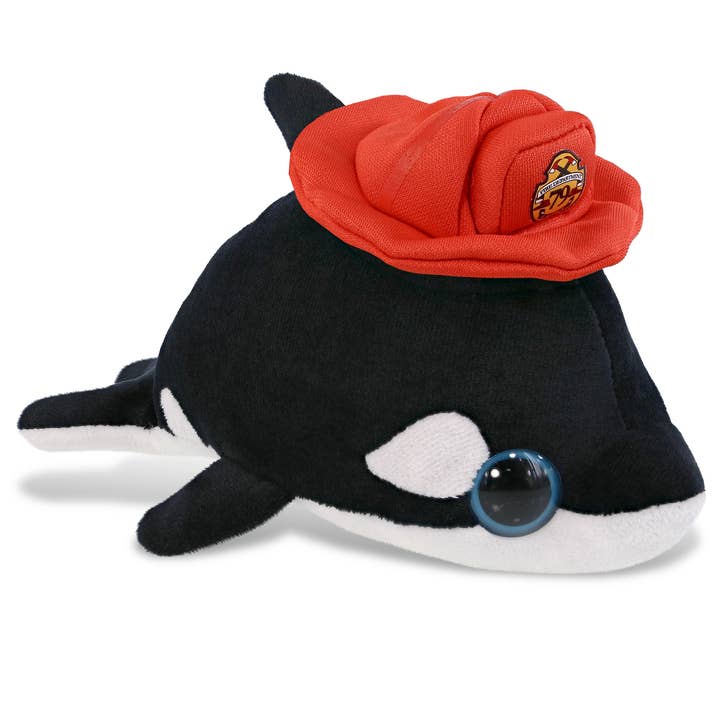 Cota Global – wholesale Stuffed/plush toy – Kids & baby – Plush Fireman - Big Eye 6" Plush - Killer Whale0