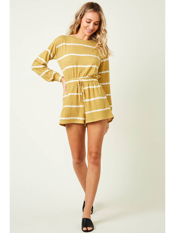 SR4145A SÁLVIA LISTRA MACACÃO DE MALHA por atacado de Saints & Hearts