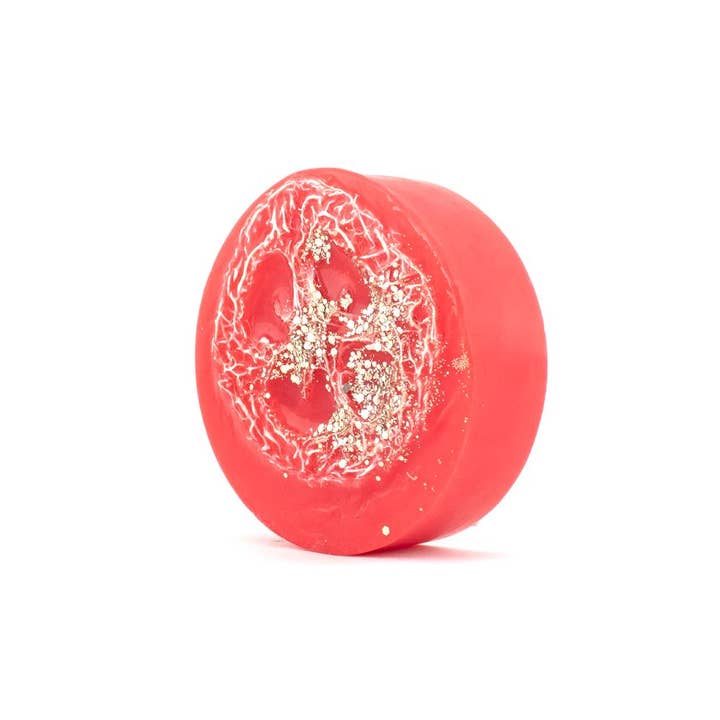Loofah Soap - Pomegranate Champagne for wholesale by Country Bathhouse