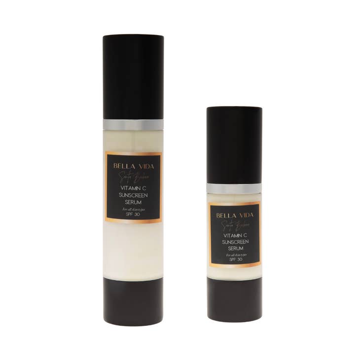 Écran solaire à la vitamine C SPF 30 pour la vente par Bella Vida Santa Barbara