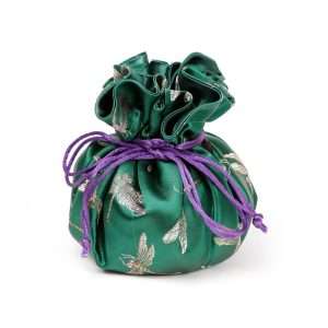 Cathayana - Wholesale Pouch - Women's - Butterfly & Dragonfly Brocade Jewelry Pouch3