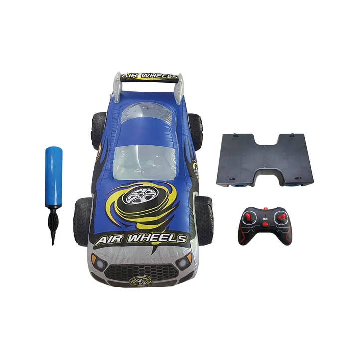 Mindscope Products – wholesale Toy car/truck – Child – Mindscope Air Wheels (Blue) Inflatable Remote Control Car