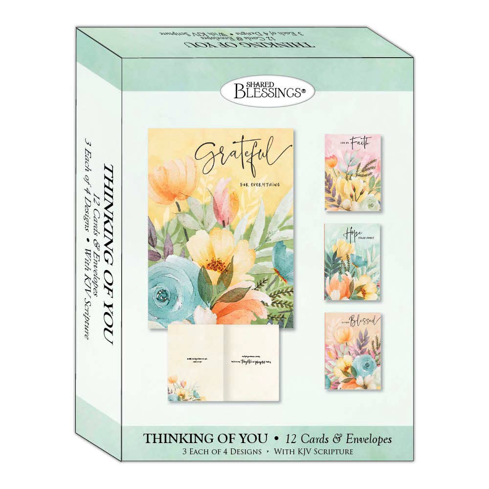 Crown Point Graphics - Wholesale Thinking of You Card - Thinking of You - Sunday Morning Assorted Boxed Cards1
