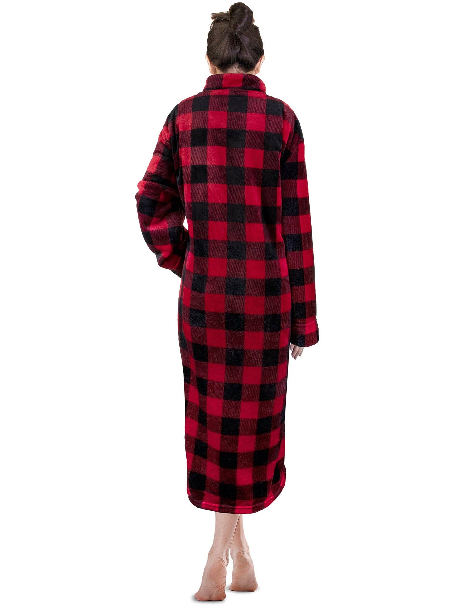 Pavilia - Wholesale Robe - Women's - Women's Housecoat Zipper Robe49