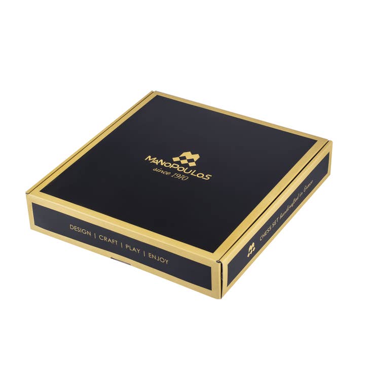 Cardshouse - Wholesale Board Game - Classic Metal Staunton Chess Set 28X28Cm With Chessboard11