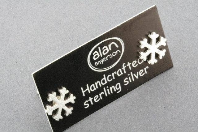 Makers & Providers – wholesale Stud/post earrings – Ice Crystal Snowflake Stud2
