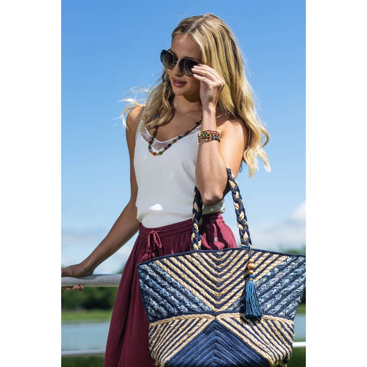 Kobe Jute Shoulder Bag for wholesale on Faire