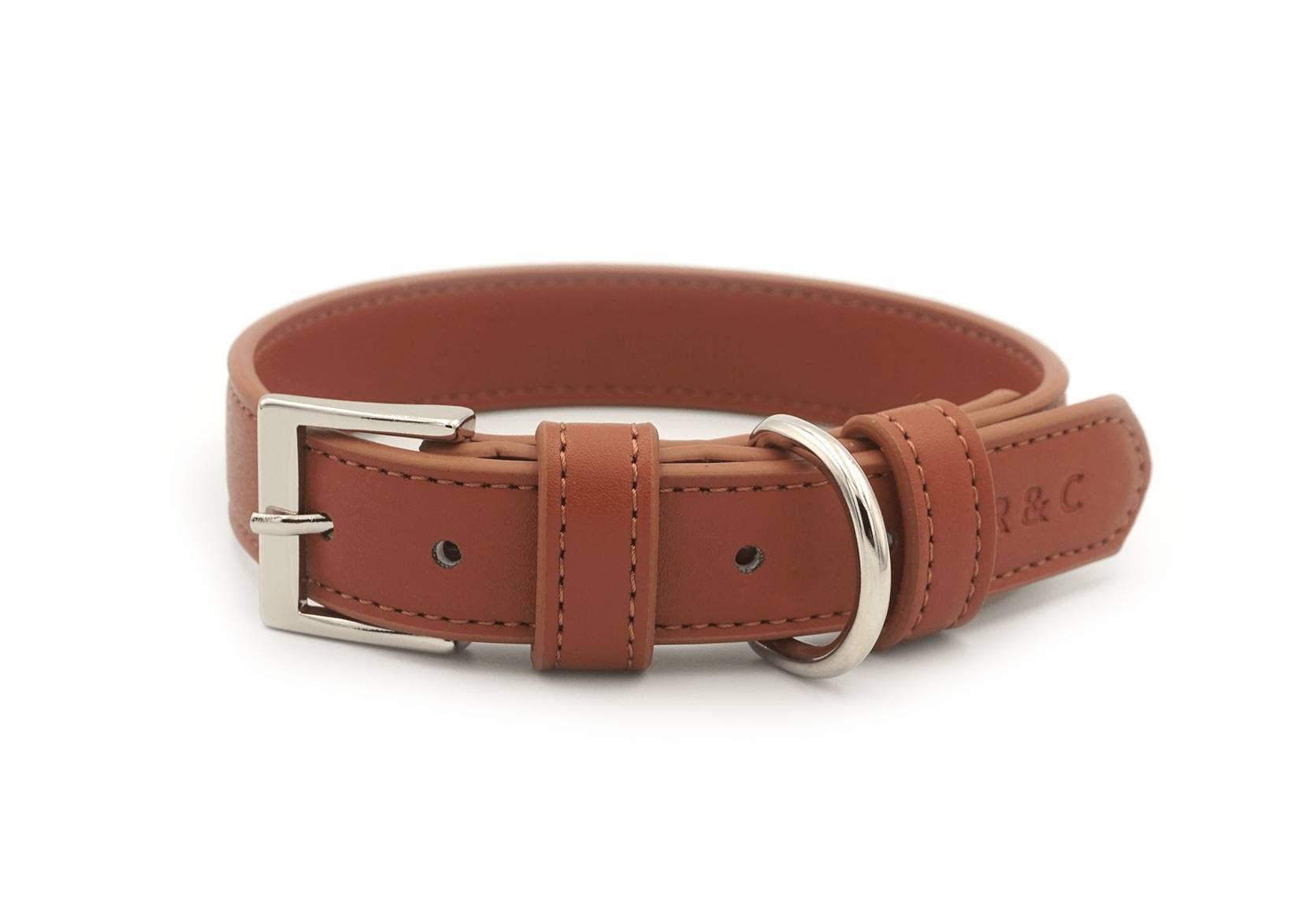 Ralph & Co – wholesale Pet collar – Dog – Brown Leather Dog Collar0