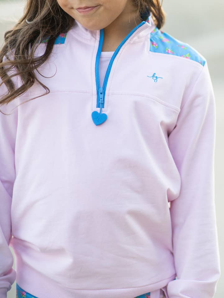 BlushBerry Pullover for wholesale by Love and Grow Clothing Co