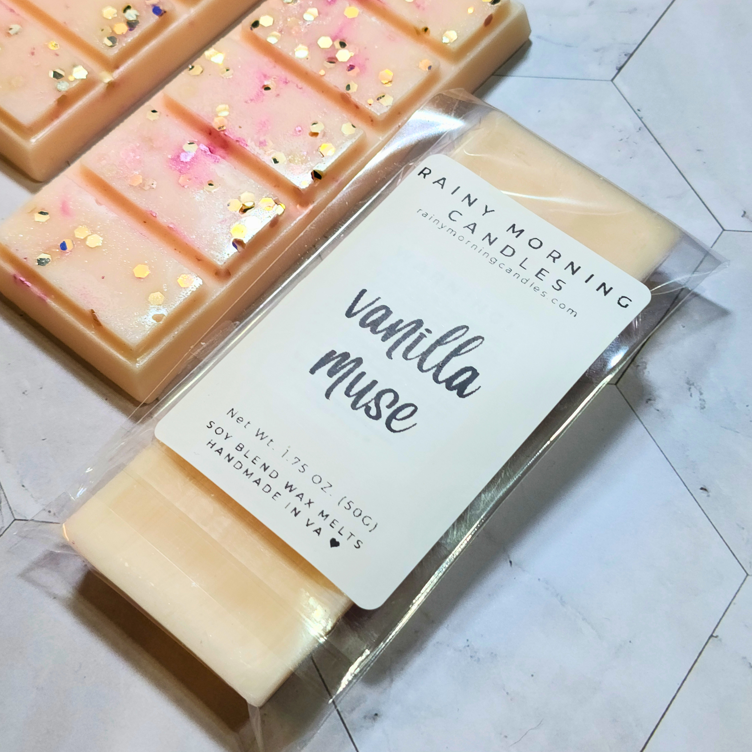Rainy Morning Candles - Wholesale Wax Melt - Vanilla Muse | Vanilla Skin Inspired Wax Melts2