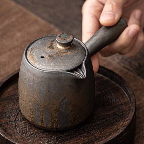 Gohobi (We cover U.S. import duties) – wholesale Tekanna – Gohobi Everyday Sidohandtag Keramisk Metallic Glaze Tekanna0