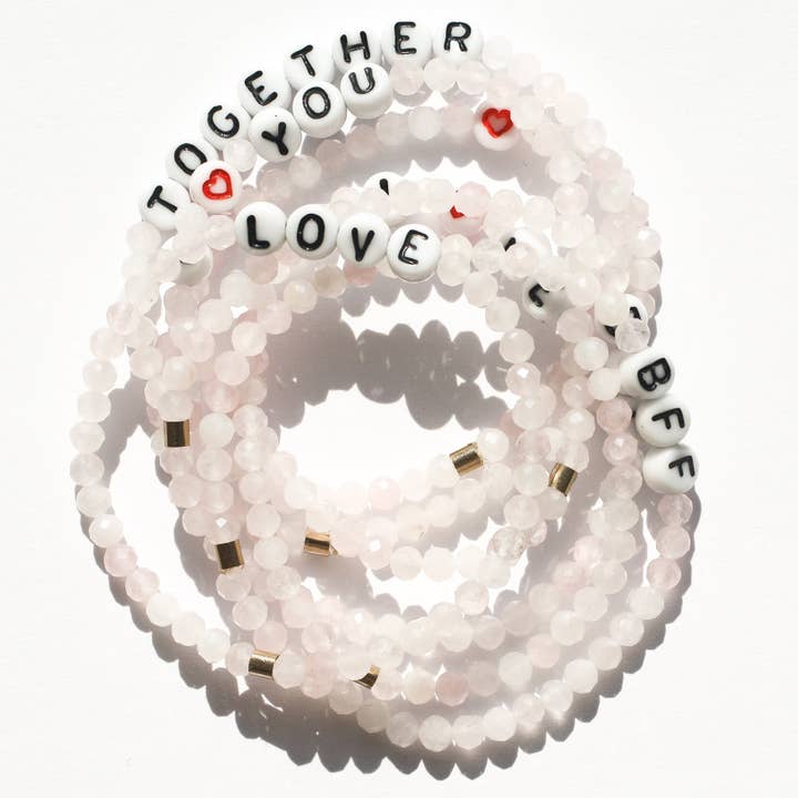 Terra Firma - Wholesale Beaded Bracelet - Bespoke Rose Quartz8